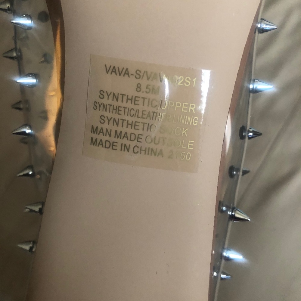 Steve Madden Vava-S Clear Boots - Picture 5 of 13